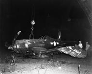 Asisbiz Vought F4U 1C Corsair VF 85 White 53 landing accident Maui 22nd March 1945 01