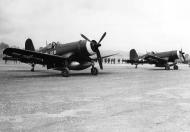 Asisbiz Vought F4U-1D Corsair 2MAW VMF-114 Death Dealers White 108 fully loaded awaits its next sortie on Kadena Okinawa 9th Aug 1945 01