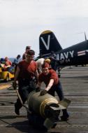 Asisbiz Vought F4U 4 Corsair VF 114 Executioners aboard USS Philippine Sea 1950 01