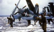 Asisbiz Vought F4U 4 Corsair VF 114 White V405 USS Philippine Sea Korea