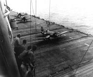 Asisbiz Vought F4U 4B Corsairs VF 114 White V413 aboard USS Philippine Sea off Korea Oct 1950 01