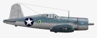Asisbiz Vought F4U 1 Corsair VMF 124 White 13 Viva 2Lt Kenneth Ambrose Walsh at Henderson Guadalcanal 28th May 1943 0A
