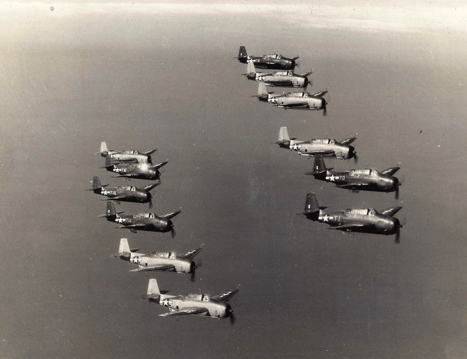 Avengers based at Kwajalein Atoll Marshall Islands 1945 01