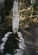 Asisbiz Aircrew USMC VMF 214 grave site of 1st Lt Robert A Alexander killed in a plane crash on the shore of Kolombangara Solomons 30th Sep 1943 01