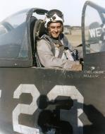 Asisbiz Aircrew VMF 214 Black Sheep pilot based in Korea Capt Eugene J Smyth 29th Oct 1951 01