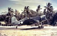 Asisbiz Vought F4U 1A Corsair VMF 214 Black Sheep on Marsden matting Torokina Airstrip Bougainville Dec 1943 02