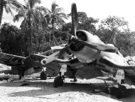 Asisbiz Vought F4U 1D Corsair VMF 214 Black Sheep White 884 USN Bureau No 17884 Bougainville 1944 02