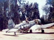 Asisbiz Vought F4U 1D Corsair VMF 214 White 829 at Munda Point 1943 01