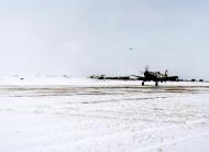Asisbiz Vought F4U 4B Corsairs VMF 214 Black Sheep 1MAW WR19 taking off from Yonpo for a strike on Chosin North Korea 2nd Dec 1950 01