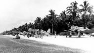 Asisbiz Vought F4U 1A Corsair VMF 216 White 84 25 and 54 Torokina Bougainville 10th Dec 1943 01