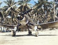 Asisbiz Vought F4U-1A Corsair VMF-222 White 974 BuNo 17974 Green Island now Nissan Island N Solomons 14th Feb 1943 ASC1