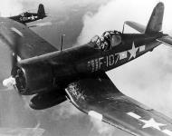 Asisbiz Vought F4U 1D Corsair VMF 224 White F 107 flown by Capt Delong 01