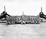 Asisbiz Aircrew VMF-311 Corsair pilots pose for a group photo at Chimu Airfield Okinawa July 1945 NARA