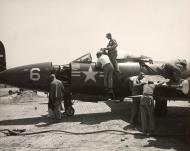 Asisbiz McDonnell Douglas F9F 2B Panther USMC VMF 311 WL6 BuNo 123464 Korea circa 1950 02