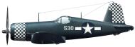 Asisbiz Vought F4U 1D Corsair VMF 312 White 530 BuNo 57530 1Lt Merritt O Chance Okinawa May 1945 0A