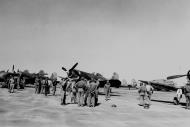 Asisbiz Vought F4U 1A Corsair VMF 321 on Iwo Jima 1945 02