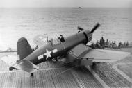 Asisbiz Goodyear FG 1D Corsair VMF 512 Yellow 039 aboard CVE 83 USS Sargent Bay 1945 01
