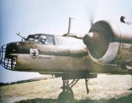 Asisbiz Dornier Do 17P 3.(F)AufklGr123 code 4U+xL close up of the units emblem used summer 1940 P244