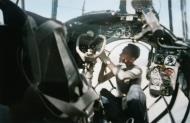Asisbiz Dornier Do 17P 4.(F)AufklGr11 6M+xM view of the cockpit area whilst under going avionics repairs eBay 01