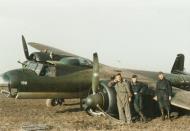 Asisbiz Dornier Do 17P1 2.(F)AufklGr22 4N+xx WNr 130 with its left landing gear collapsed after landing 01