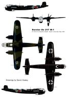 Asisbiz Dornier Do 217M1 2.(F)AufklGr Nacht K7+HK based in Denamrk 1945 0A