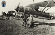 Asisbiz Henschel HS 126 5.(H)23 6K+DN and 6K+FN two seat reconnaissance aircraft being prepared for their next sortie 01