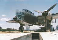 Asisbiz Dornier Do 217 WNr 148 factory aircraft under going a compass check 23rd June 1942 colorized by asisbiz 1