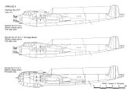 Asisbiz Dornier Do 217 blue print scale drawing to 1 72 scale by Kagero 0A5