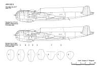 Asisbiz Dornier Do 217 blue print scale drawing to 1 72 scale by Kagero 0A6