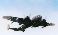 Asisbiz Dornier Do 217K7 Stkz RD+JF WNr 4407 in flight loaded with two LT F5B torpedos 01