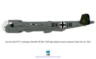 Asisbiz Dornier Do217P V1 prototype Stkz BK+IR WNr 1229 high altitude version pressure cabin 6th Jun 1942 0A