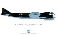Asisbiz Dornier GmbH Dornier Do317V1 prototype Stkz VK+IY Germany 1943 0A