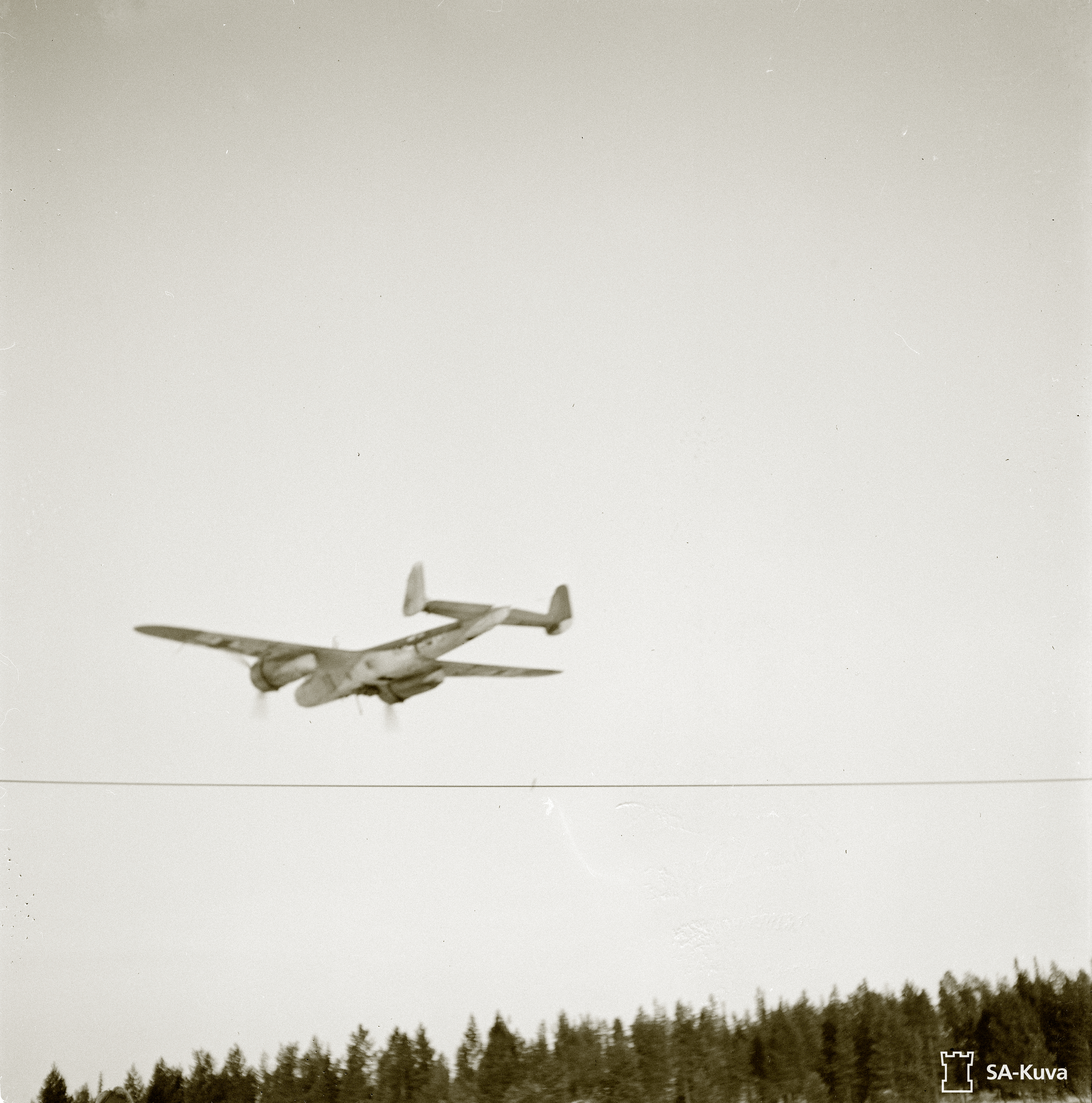 Dornier Do 17P over Kette Lappland Finland sa kuva 102261