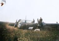 Asisbiz Dornier Do 17Z 4.KG2 belly landed and showing the unit emblem 1940 eBay 01