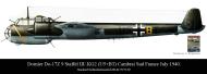 Asisbiz Dornier Do 17Z 9.KG2 U5+BT profile based in Cambrai Sud France July 1940 0A