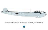 Asisbiz Dornier Do 217E4 5.KG2 U5+ZN based in Gilze Rijen Holland 1942 Warpaint 24 0A