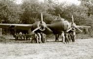 Asisbiz Dornier Do 17Z KG76 being moved under trees in France 1940 eBay 01