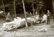 Asisbiz Dornier Do 17Z2 9.KG76 F1+HT shot down during a low level attack on Kenley 18th Aug 1940 01