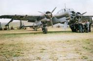 Asisbiz Dornier Do 17Z2 9.KG76 looking worse for ware after striking a Sperry ballon 1940 04
