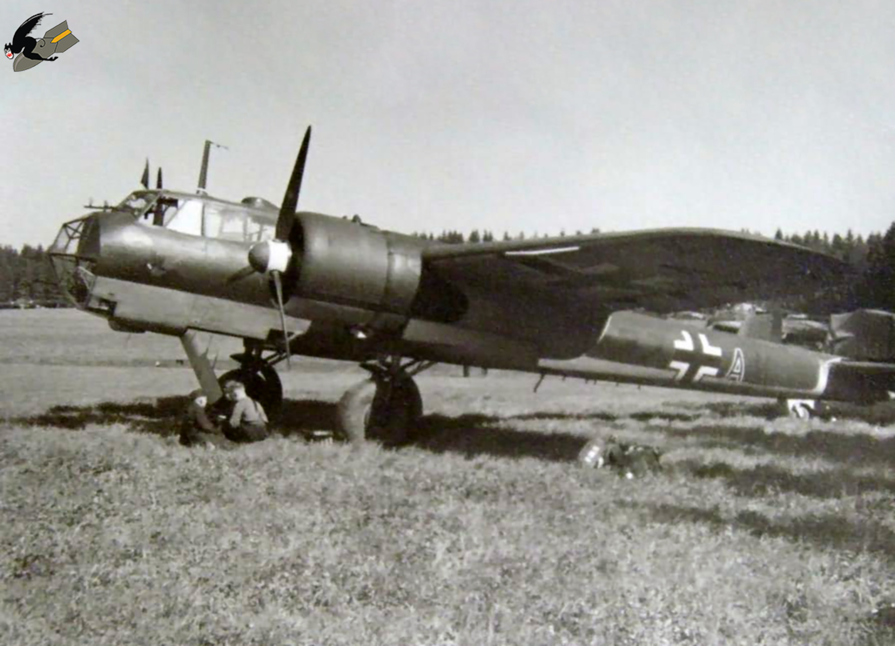 Dornier Do 17Z 4.KG77 3Z+AM on the ground Germany 1939 01