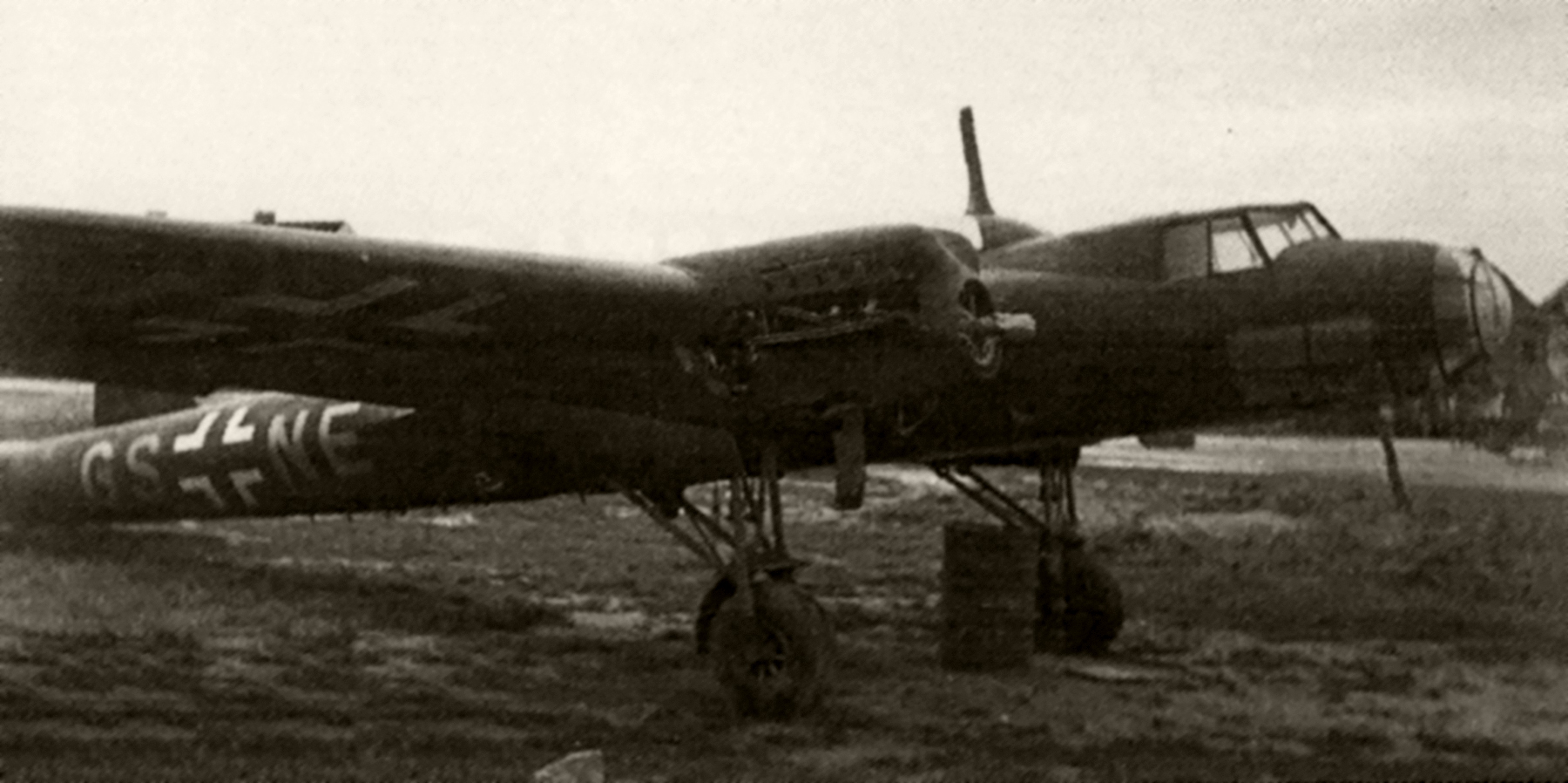 Dornier Do 17E Stkz GS+NE used as a trainer probably NJG1 01