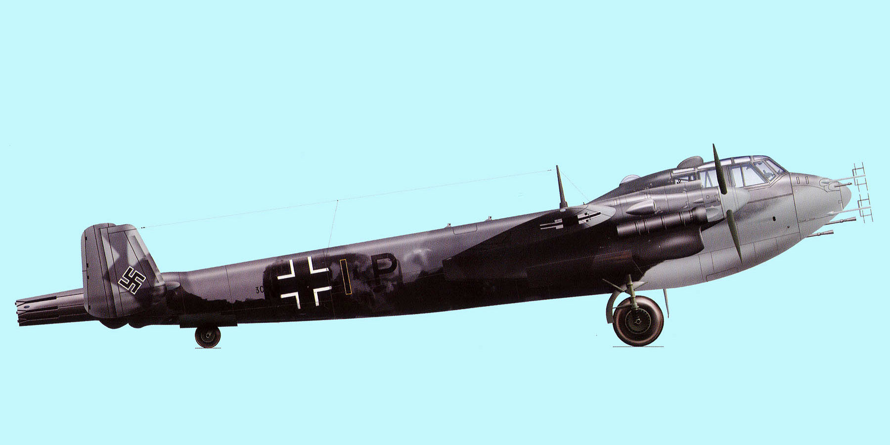 Dornier Do 217N 6.NJG4 3C+IP Gunther Konzac WNr 1570 France 1944 0A