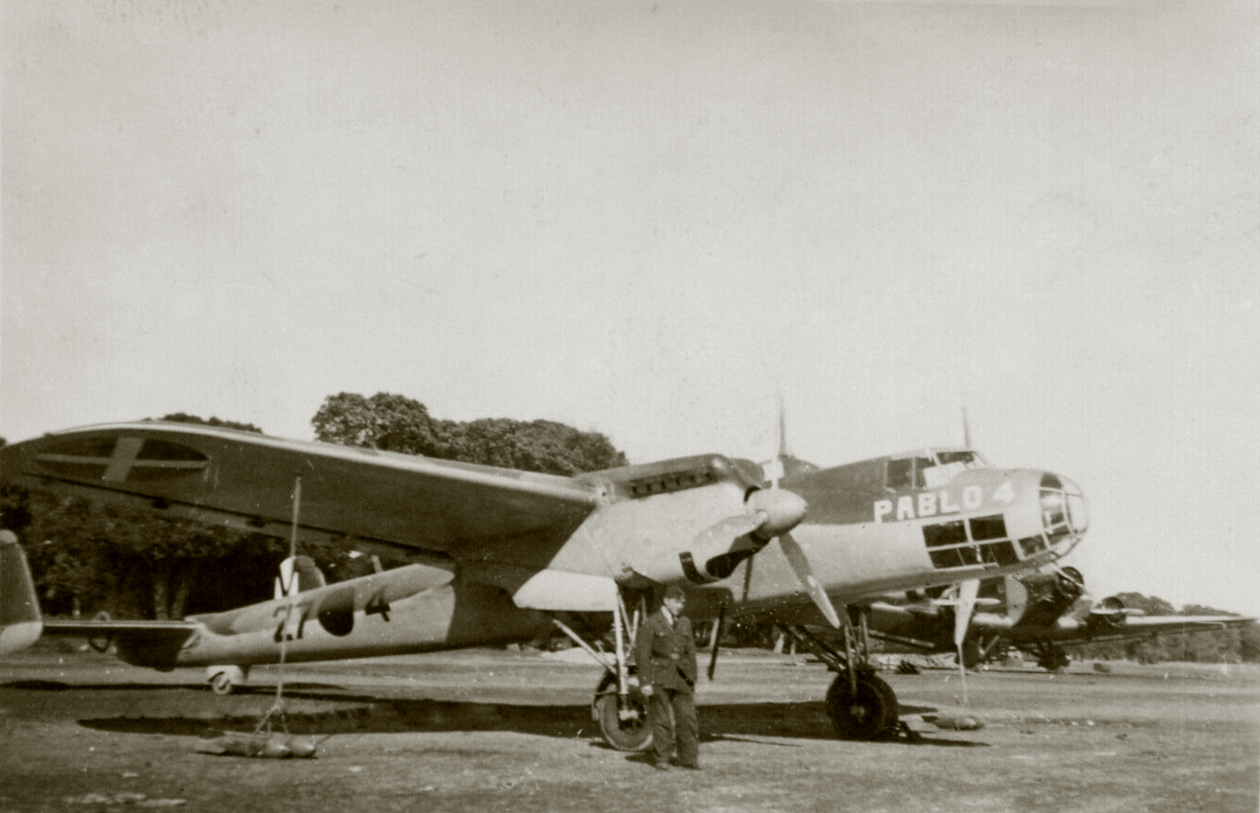 Dornier Do 17E1 Aviacion Nacional or Fuerza Aerea Nacional 27x4 named Pablo 4 Spanish civil war Spain 1936 01