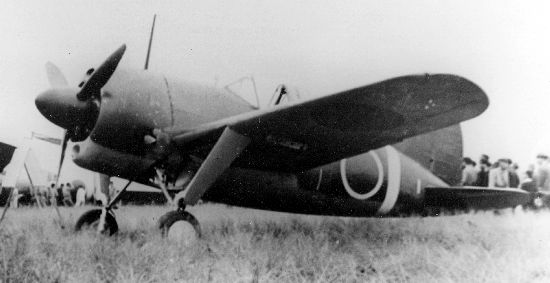Brewster F2A Buffalo captured by Japanese forces Singapore 01