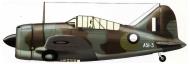 Asisbiz Brewster Buffalo Model 339 23 RAAF 1PRU A51 3 Hughes airbase Australia 1942 0A