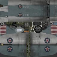 Asisbiz IL2 RO F2A 2 VF 2 2F6 USS Lexington 1942