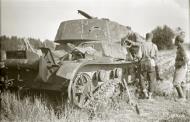 Asisbiz Soviet T26 flamethrower tank knocked out around Enso Raihlaa village 24th Jul 1941 30211