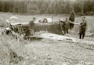 Asisbiz Soviet Yakovlev Yak 7 Red 38 belly landed Pitkarannan 9th Jul 1944 04