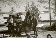 Asisbiz FAF Polikarpov I 15 IT16 Capt Ahonius at Rompotin 9th Jul 1942 01