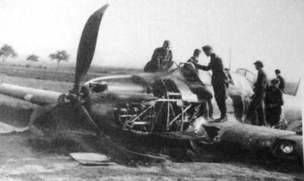 Fairey Battle I wreckage of a Fairley Battle shot down by the Wehrmacht Belgium May 1940 ebay 02